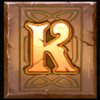ancient island megaways k symbol