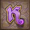 ancient tumble k symbol