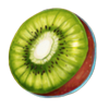 angry tiki doublemax sliced kiwi symbol