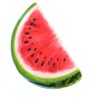 angry tiki doublemax watermelon slice symbol