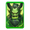 anika axton inferno green demon symbol