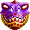 animal quest crocodile mask symbol