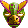 animal quest jaguar mask symbol