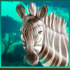 animals of africa zebra symbol