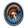 apollo the sun god helmet symbol