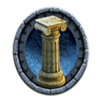 apollo the sun god pillar symbol