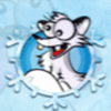 arctic wild snow fox symbol