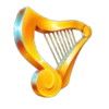 area link luck harp symbol
