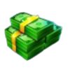 area link piggy bank dollars symbol
