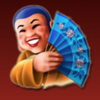 aristocrat double happiness fan symbol