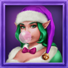 armadillo does christmas elf symbol