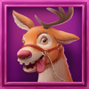 armadillo does christmas reindeer symbol