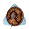 arrows edge dragons cave shield symbol
