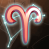 astral luck aries symbol