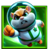 astro pets hold and win hamster astronaut symbol