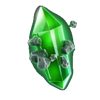 astro treasures green crystal symbol