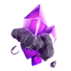 astro treasures purple crystal symbol