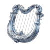 athenas treasure harp symbol