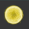 atomic reactor yellow symbol