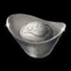 auspicious fortune god 2 silver symbol