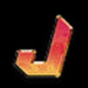 auspicious fortune god j symbol
