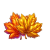 autumn dual fruits leafs symbol