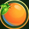 awesome fruits orange symbol