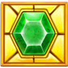 aztec gems deluxe green gem symbol