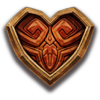 aztec tribute hearts symbol