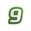 back of the net 9 symbol