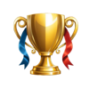 back of the net trophy symbol