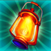 backyard gold lantern symbol