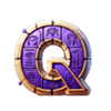 badge of ra hold and win q symbol