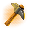badger miners pickaxe symbol