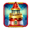bait n bank lighthouse symbol