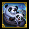 bamboo fortune panda family symbol