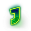 banana x letter j symbol