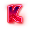 banana x letter k symbol