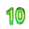band girl 10 symbol