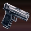 bank robbery gun symbol