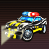 bank robbery police car symbol