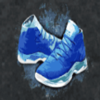 basketball legends blueshoes symbol