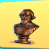 batman and mr freeze fortune bust symbol