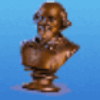 batman and the batgirl bonanza statue symbol