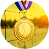 beach volley medal symbol