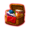 bear crazy bear basket symbol