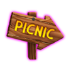 bear crazy picnic symbol