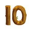 beary wild bee 10 symbol