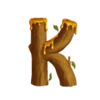 beary wild bee k symbol