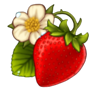 bee keeper strawberry symbol